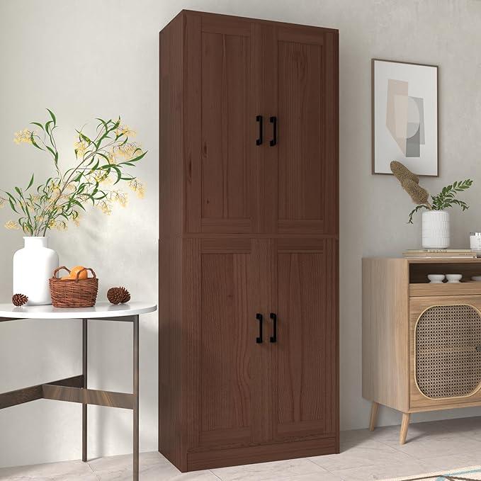 Brown Kitchen Pantry, 71