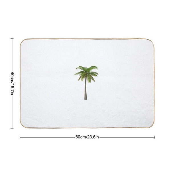 Classic Palm Tree Bath Mat