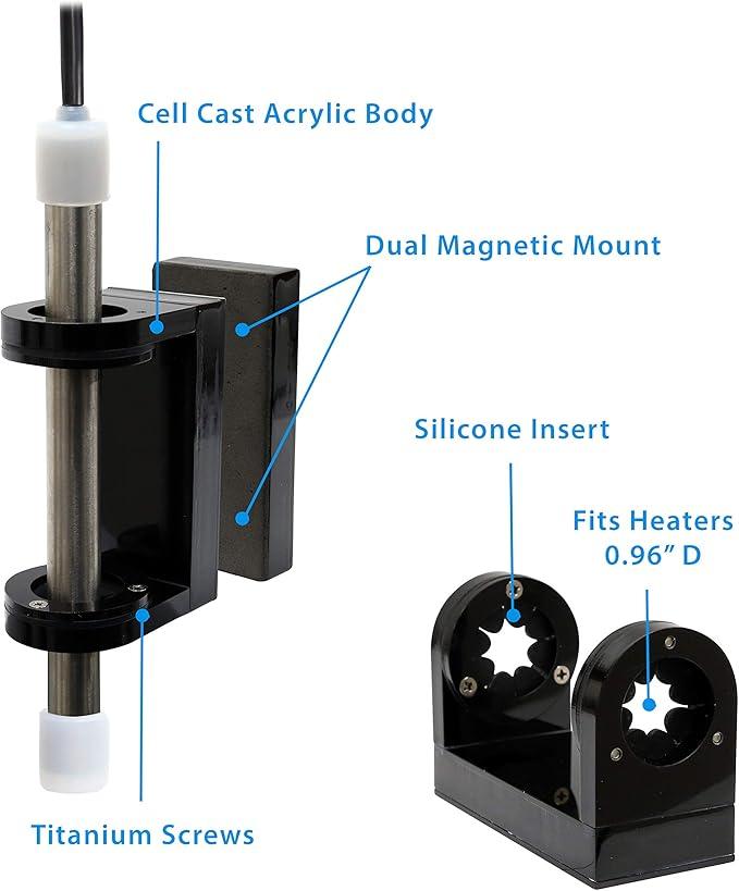 Innovative Marine Helio PTC Smart Reef Aquarium Heater (700 Watt - [2 x 350W])