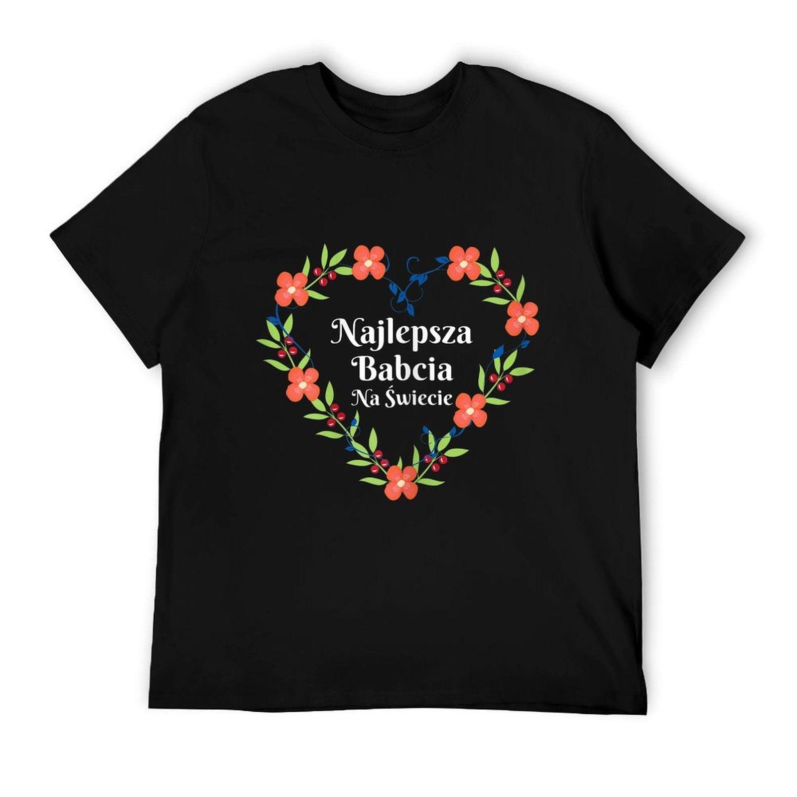 The Best Grandmother in The World Polish Najlepsza Babcia T-Shirt