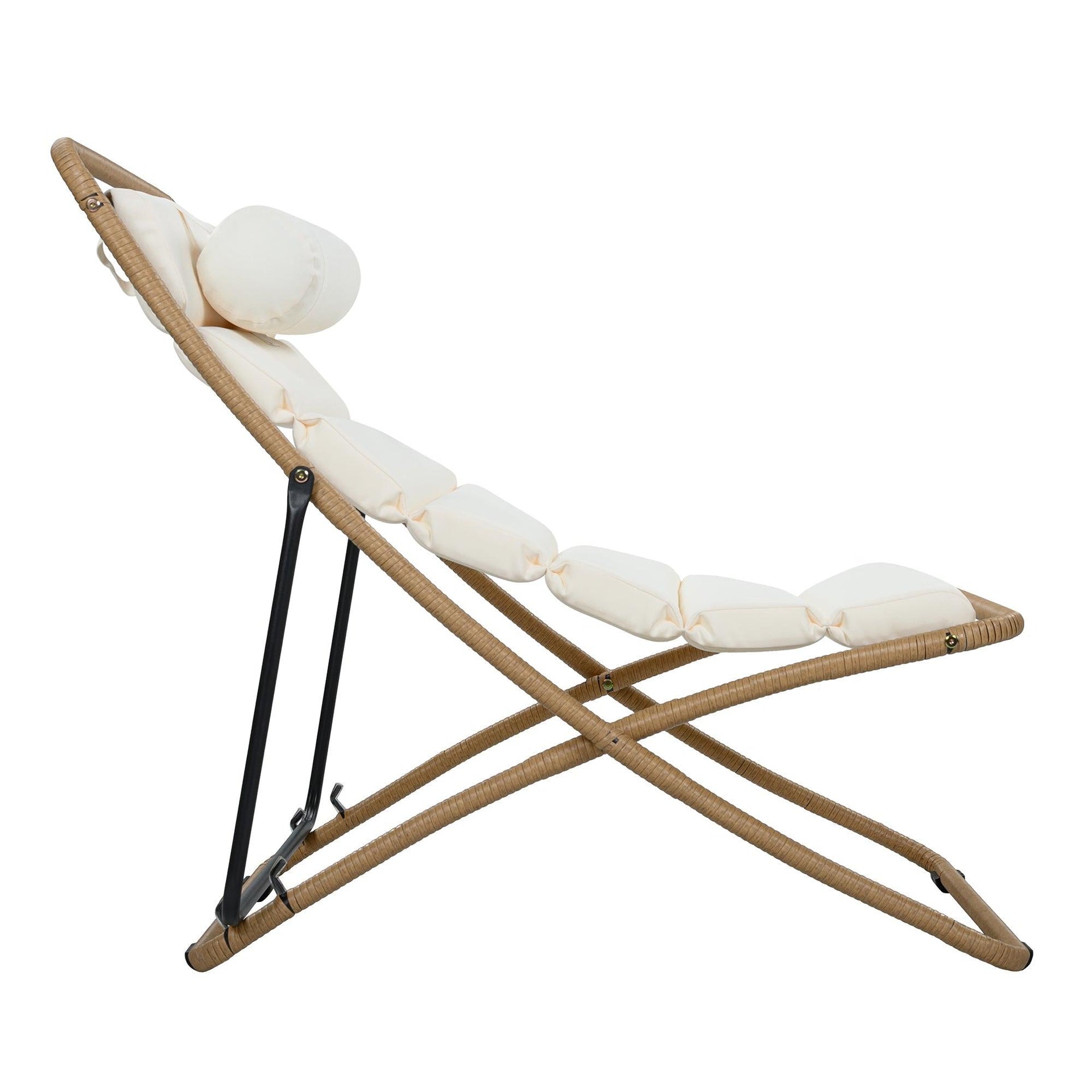 2-Pieces Outdoor Folding Chair