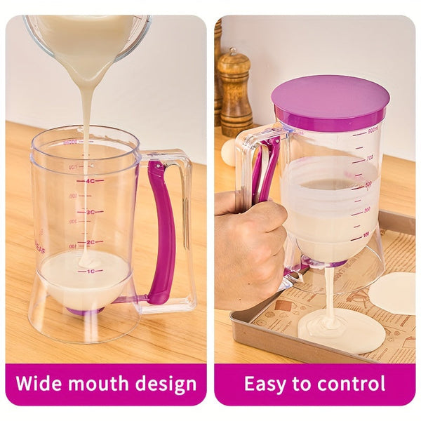 Cupcake Batter Separator And Dispenser - Handheld Funnel Measuring Cup Tool For Mess-Free Baking DSers Fulfillment