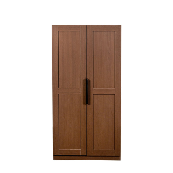 62.99in Kitchen Pantry Cabinet, Walnut  Freestanding Buffet Cupboards Sideboard with Doors &  Shelves, Kitchen Pantry Storage Cabinet for Kitchen, Living Room and Dinning Room
