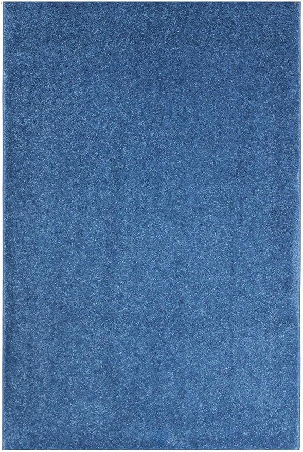 KOECKRITZ Soft and Colorful Kids Classroom Area Rugs (Passes Flammability Pill Test) Many Sizes and Bright Colors to Select from (8' x 12', Royal)