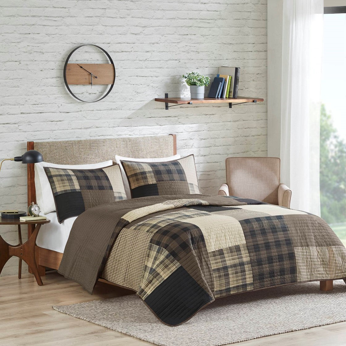 Winter Hills Oversized Cotton Quilt Set by Woolrich