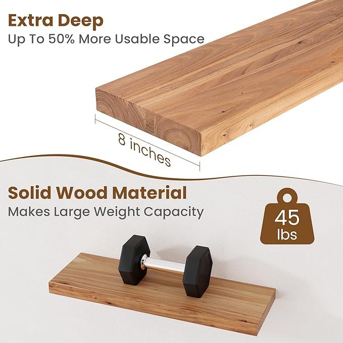 Floating Shelves for Wall Decor, 8
