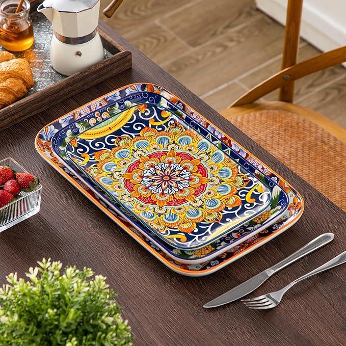vancasso Serving Platters Set of 3, 16
