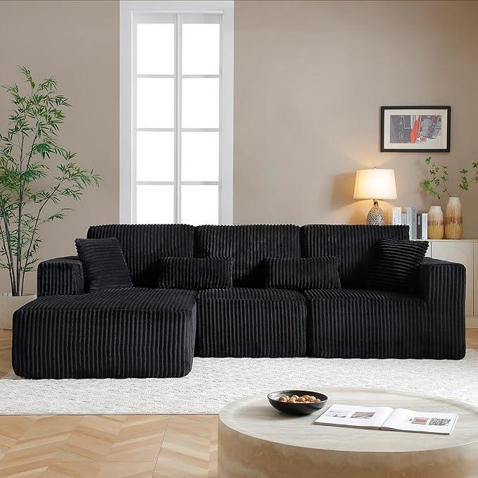 HYJT-H&K Modular Sectional Sofa Cloud Sectional Couch, 107