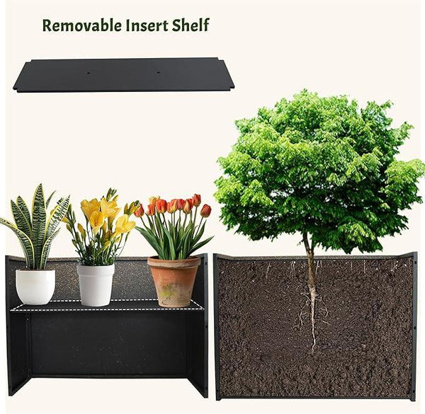 Metal Planter Box Rectangular Planter, 35.5
