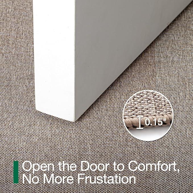 LUMI Ultra Thin Door Mat for Entryway,48
