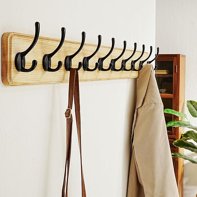 Dseap Coat Rack Wall: 38-1/4