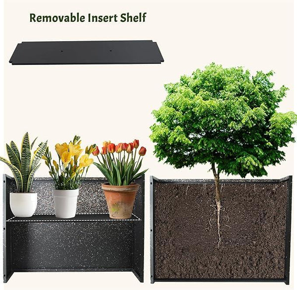 Metal Planter Box Rectangular Planter, 35.5