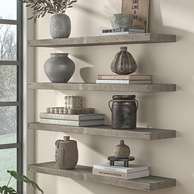 Fun Memories Floating Shelves for Wall Dec, 48