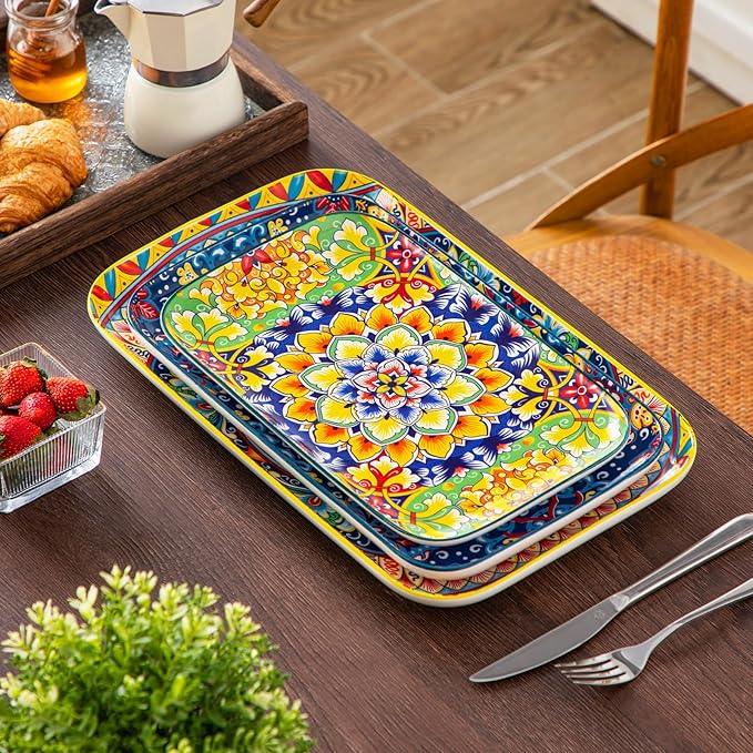 vancasso Serving Platters Set of 3, 16