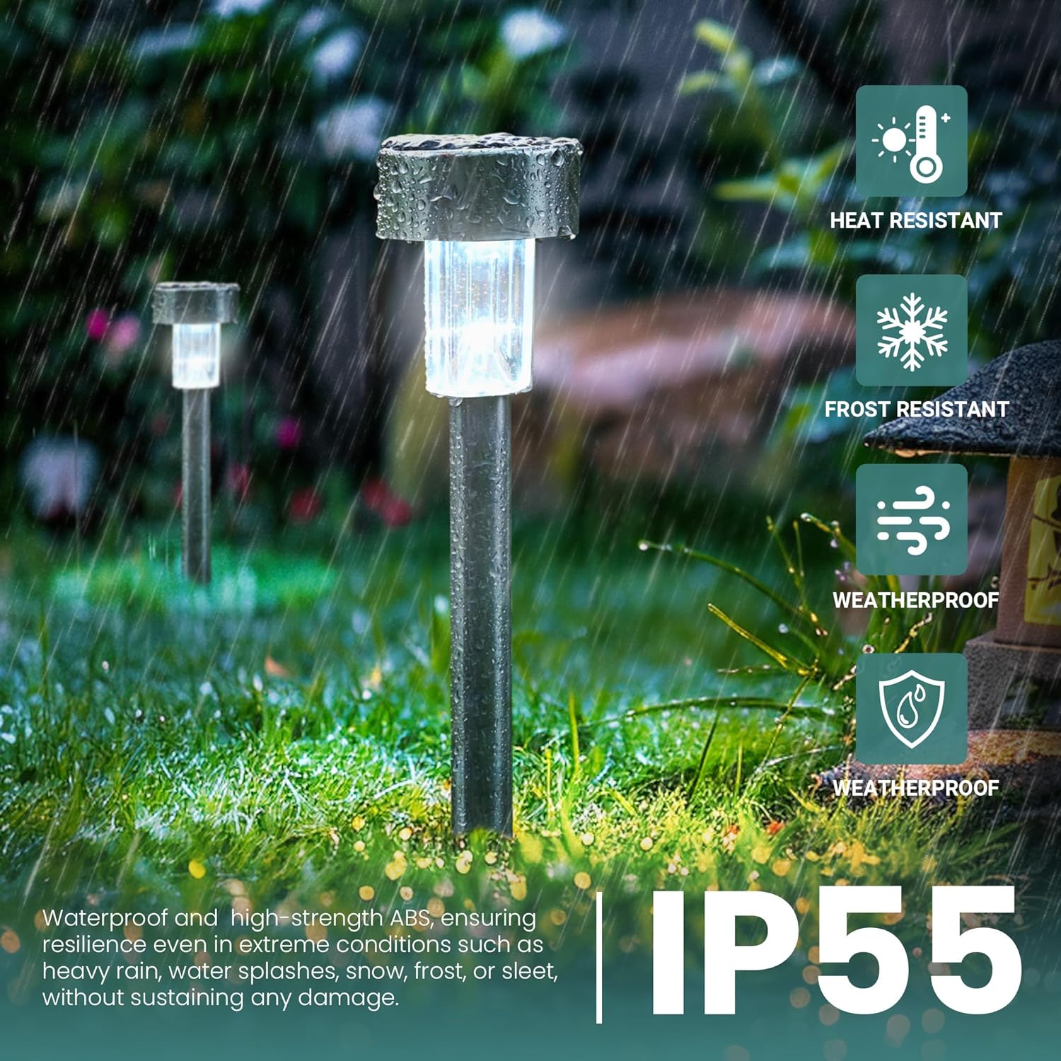 24 Pack Solpex Led Solar Outdoor Lights Pathway