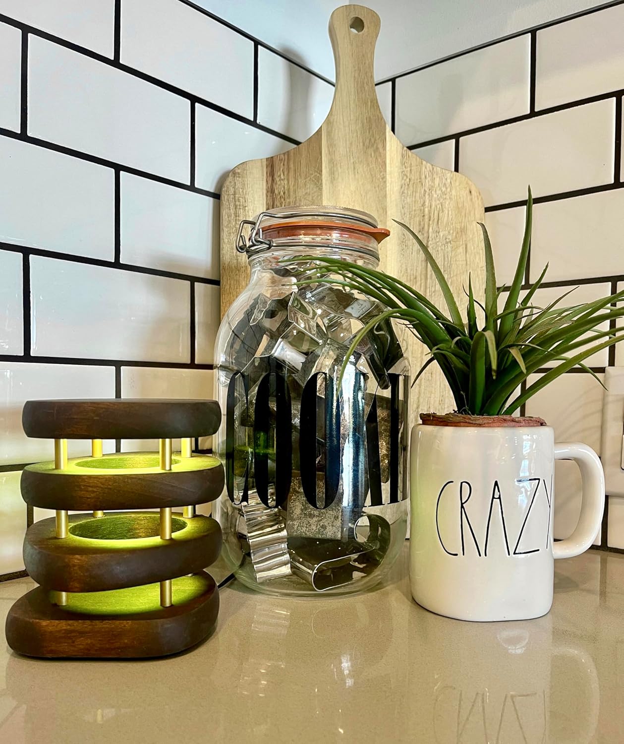 Mid-Century Design Friendship Lamp – Retro Wi-Fi Touch Lamp | Stay Connected Through Time & Distance