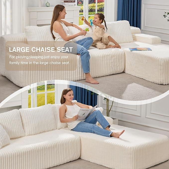 Hobestluk Modular Sectional Sofa Couches 108