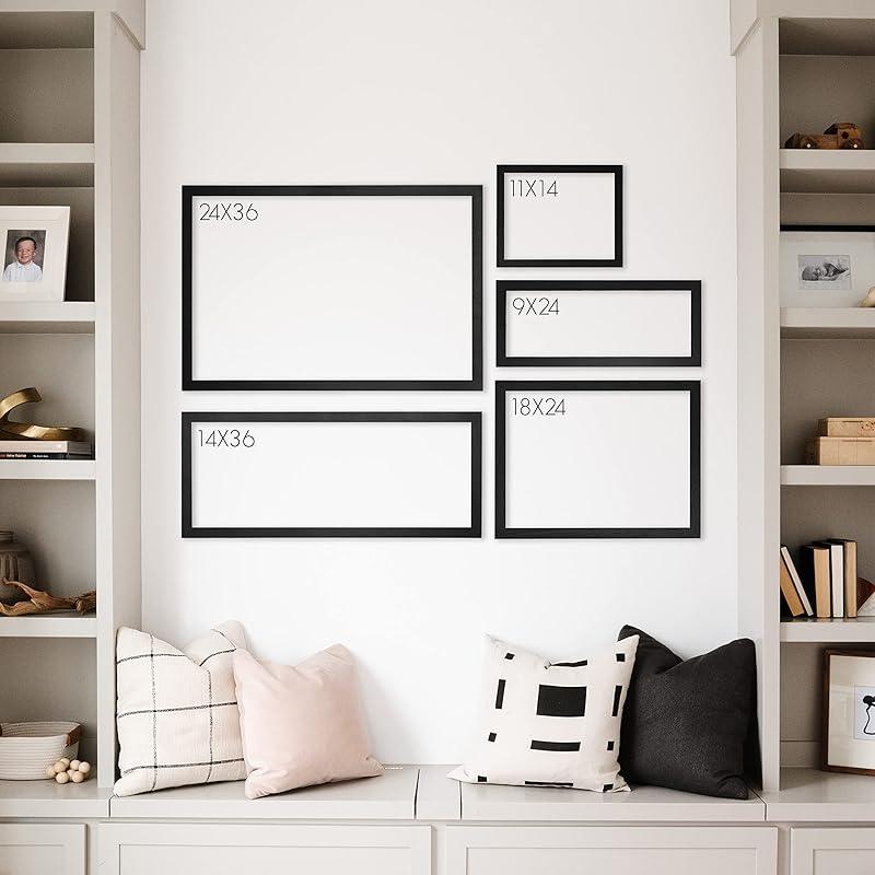 Personalized Dry Erase Wall Calendar with Custom To do list and Notes Organization Sections | Large Whiteboard Calendar (36