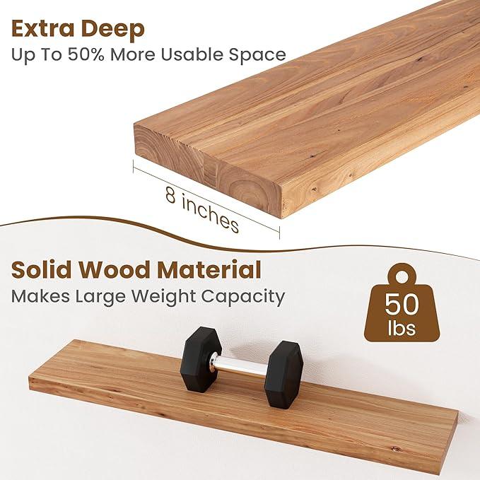 Floating Shelves for Wall Decor, 8