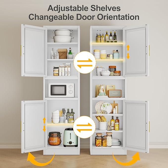 Tall Narrow Storage Cabinet 66.93