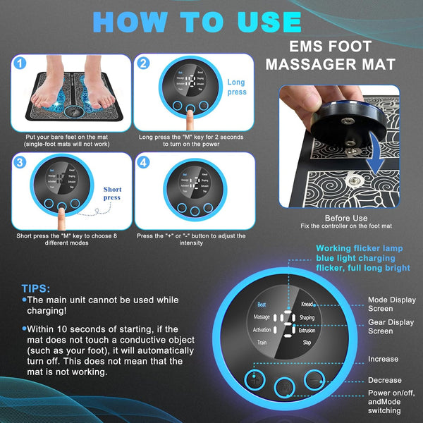 EMS Foot Massager