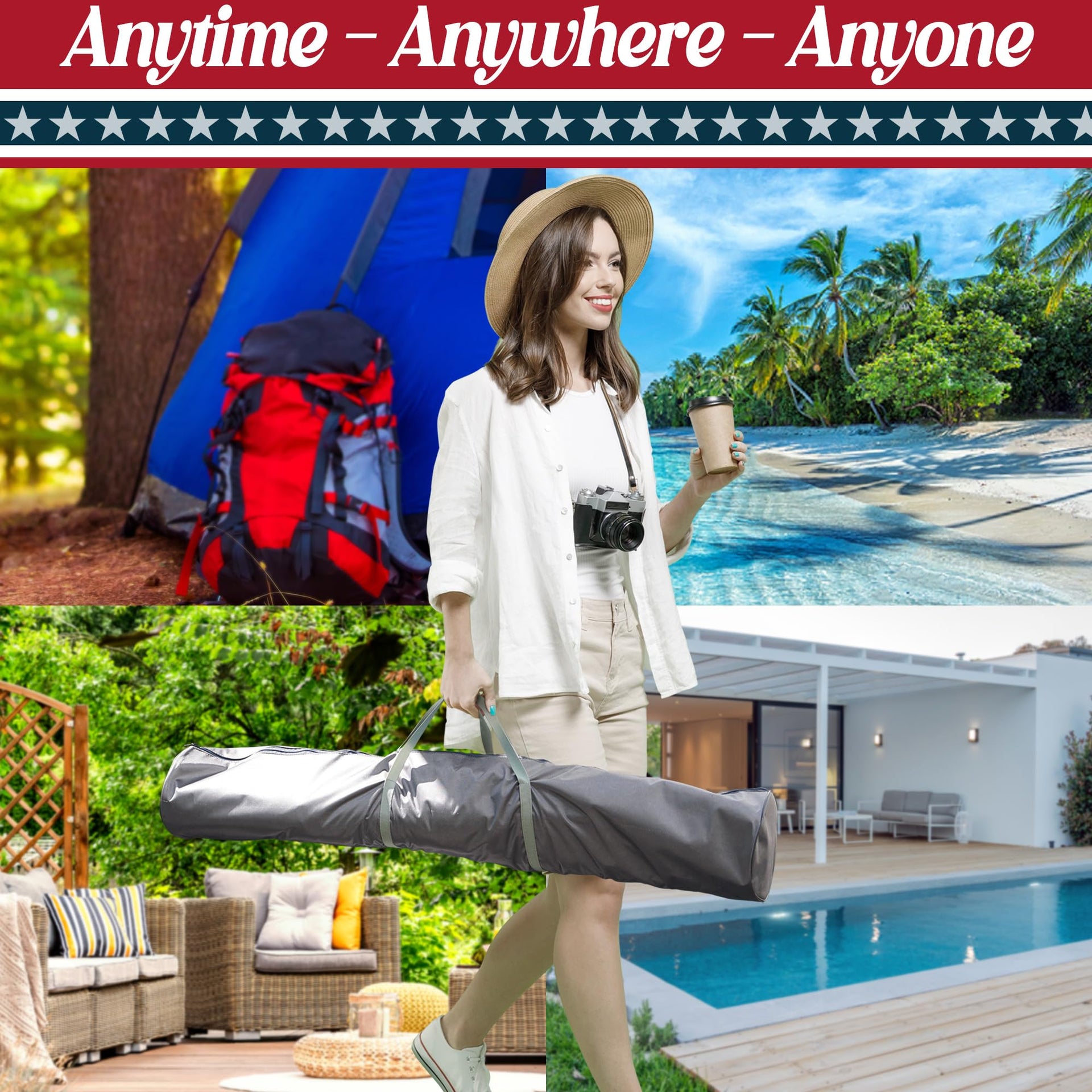 Tranquillo Uniki Collapsible Hammock Stand