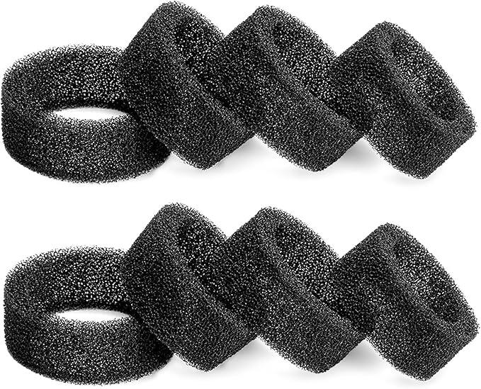 Cat Water Fountain Filters for Stainless Steel Pet Fountain, 8 Pack Pet Replacement Sponges