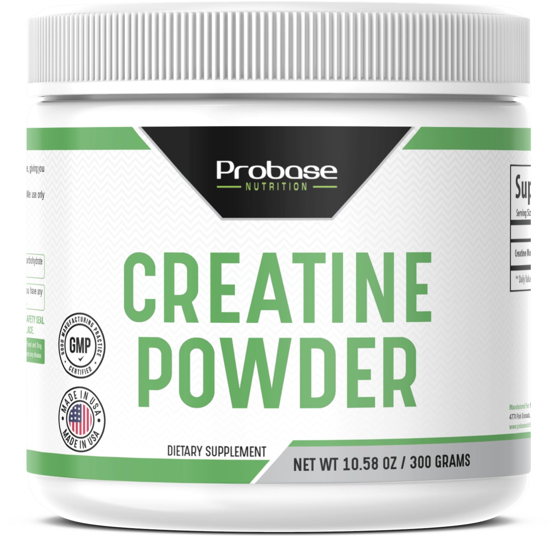 Probase Nutrition Creatine Powder 300 Grams