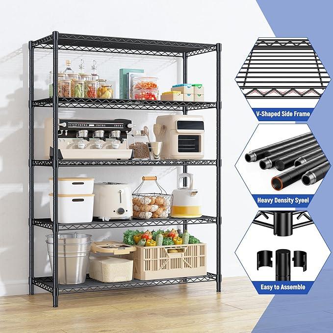 5 Tier Storage Shelves 71