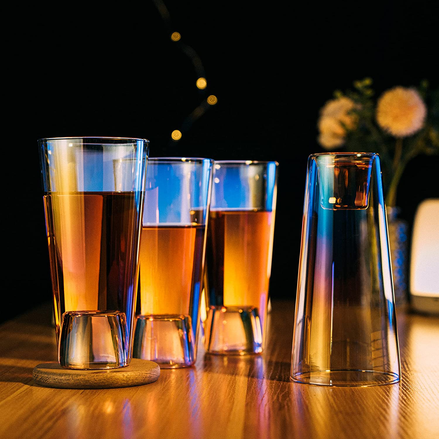 Shot in the Pint Glass, Take a Shot Funny Beer Glass/Mug 4-Set 7