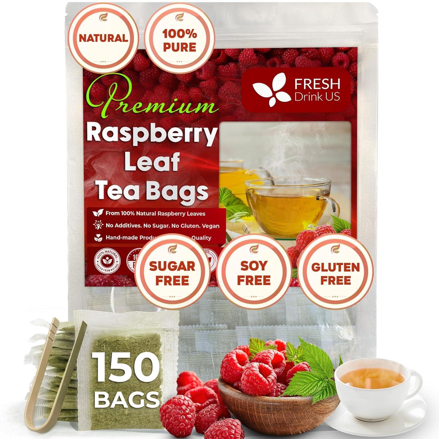 Polish Loose Raspberry Tea Raspberry Leaf Tea Bags, 100% Natural & Pure from Raspberry Leaves. Lo ...