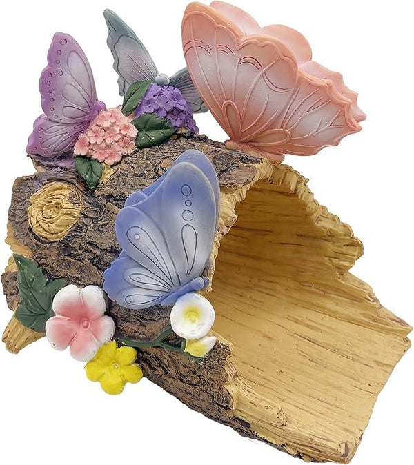 Butterfly Statues Garden Decoration Gutter Downspout Extension Statues,Resin Statue Outdoor Decor,Animal Downspout Diverter,Decorative Gutter Extension,3