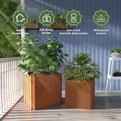 Corten Steel Planter Box-24
