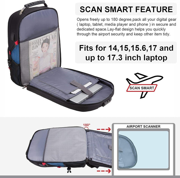 The Quinox™ Platinum Backpack by Camel Mountain – 40L & 45L, Fits 16