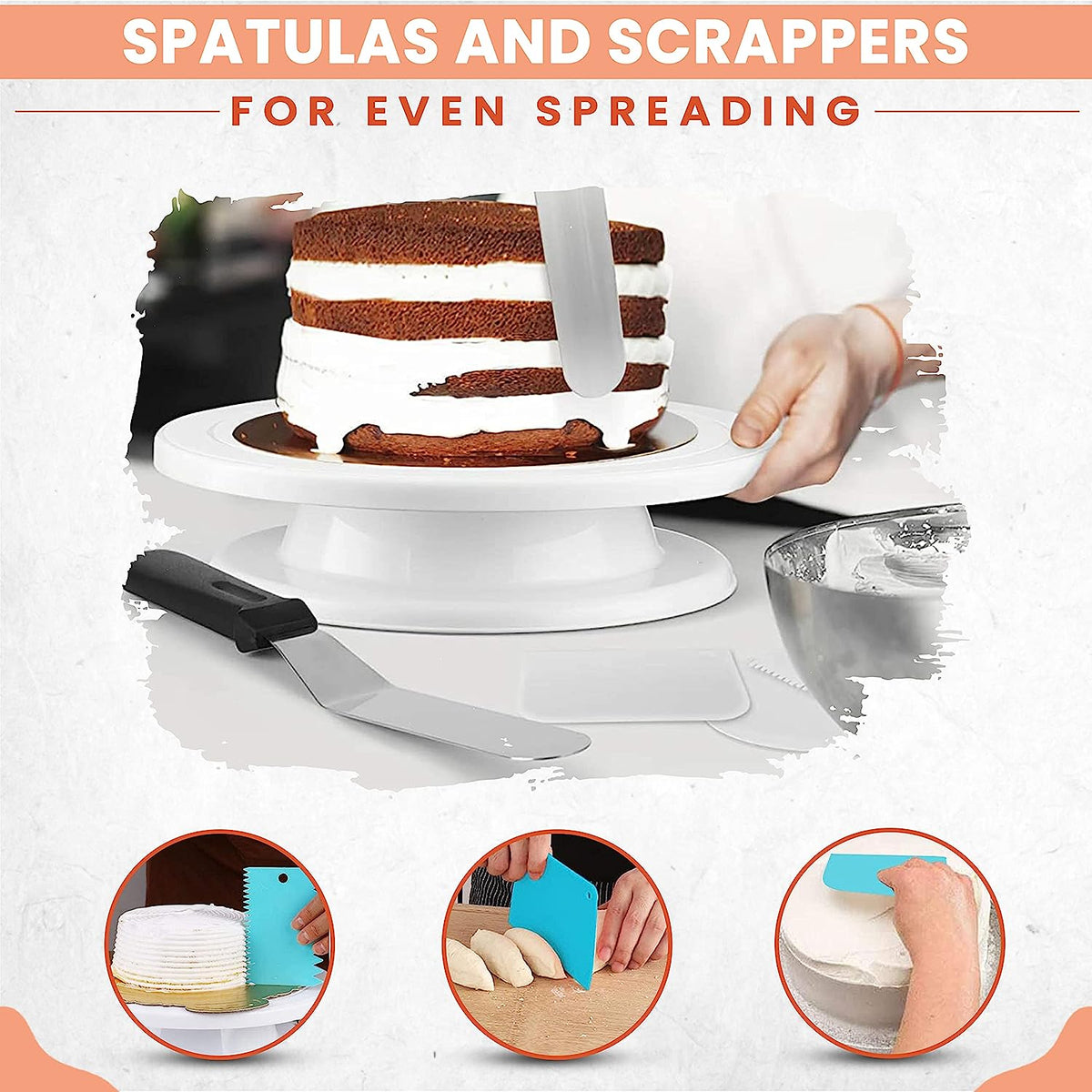 35PCs Blue Cake Decorating Kit
