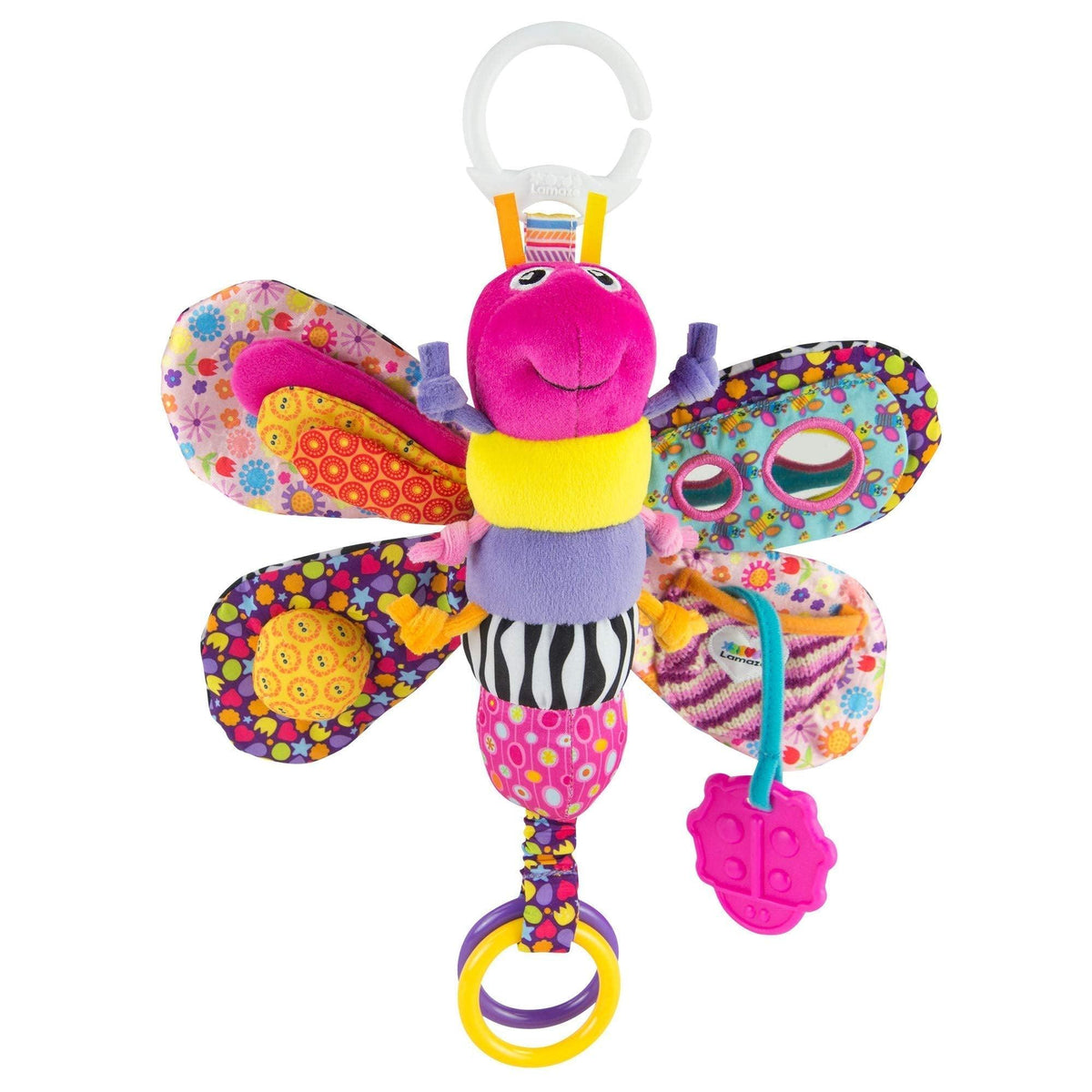 Lamaze Fifi the Firefly Clip On Car Seat and Stroller Toy