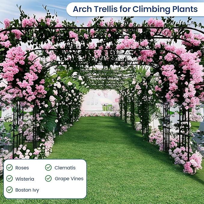 Garden Arch Arbor Trellis, 126