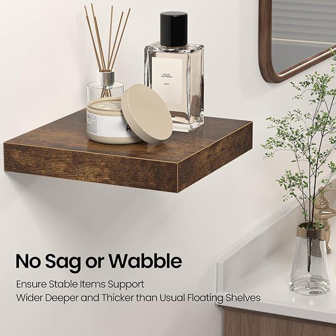 Square Floating Shelves for Wall, 8