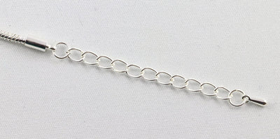 3D Cupcake Snake Chain Charm Bracelet