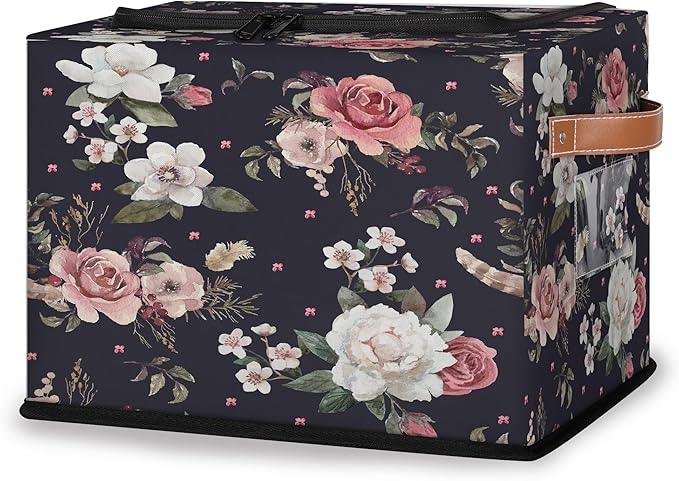 Rectangular Storage Baskets for Shelves - Waterproof Foldable Laundry Basket, Nursery Hamper, Reusable Toy Bin for Organizing Toys, Books, Clothes, Closet 14