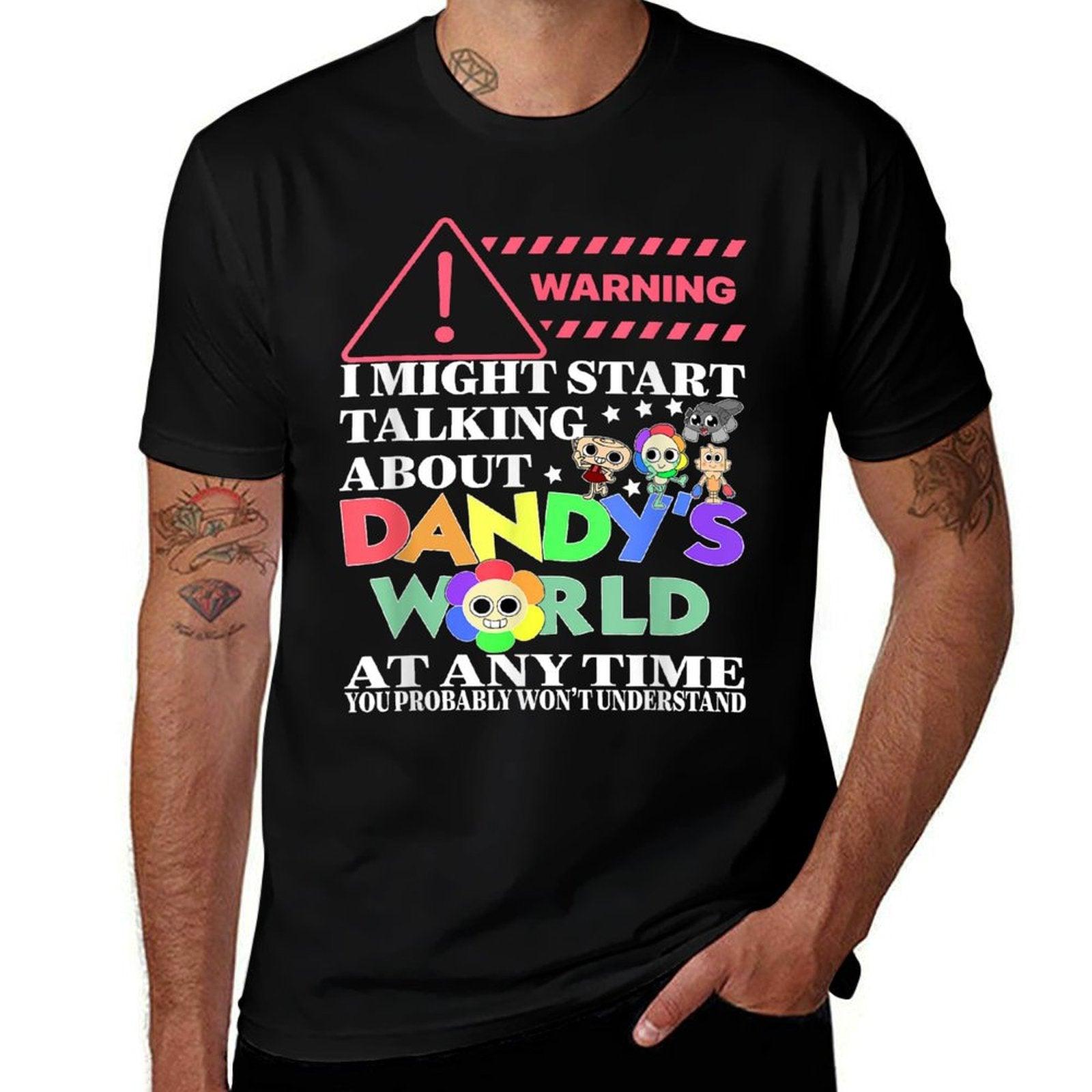 Dandy's World Characters Funny For Men Women Kids  Stretchy T-Shirt