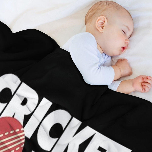 Cricket Is Calling And I Must Go, Funny Sport Player Throw Blanket