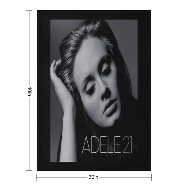 ALBUMS  ADELESINGERS  03 POSTER Machine-washable Throw Blanket