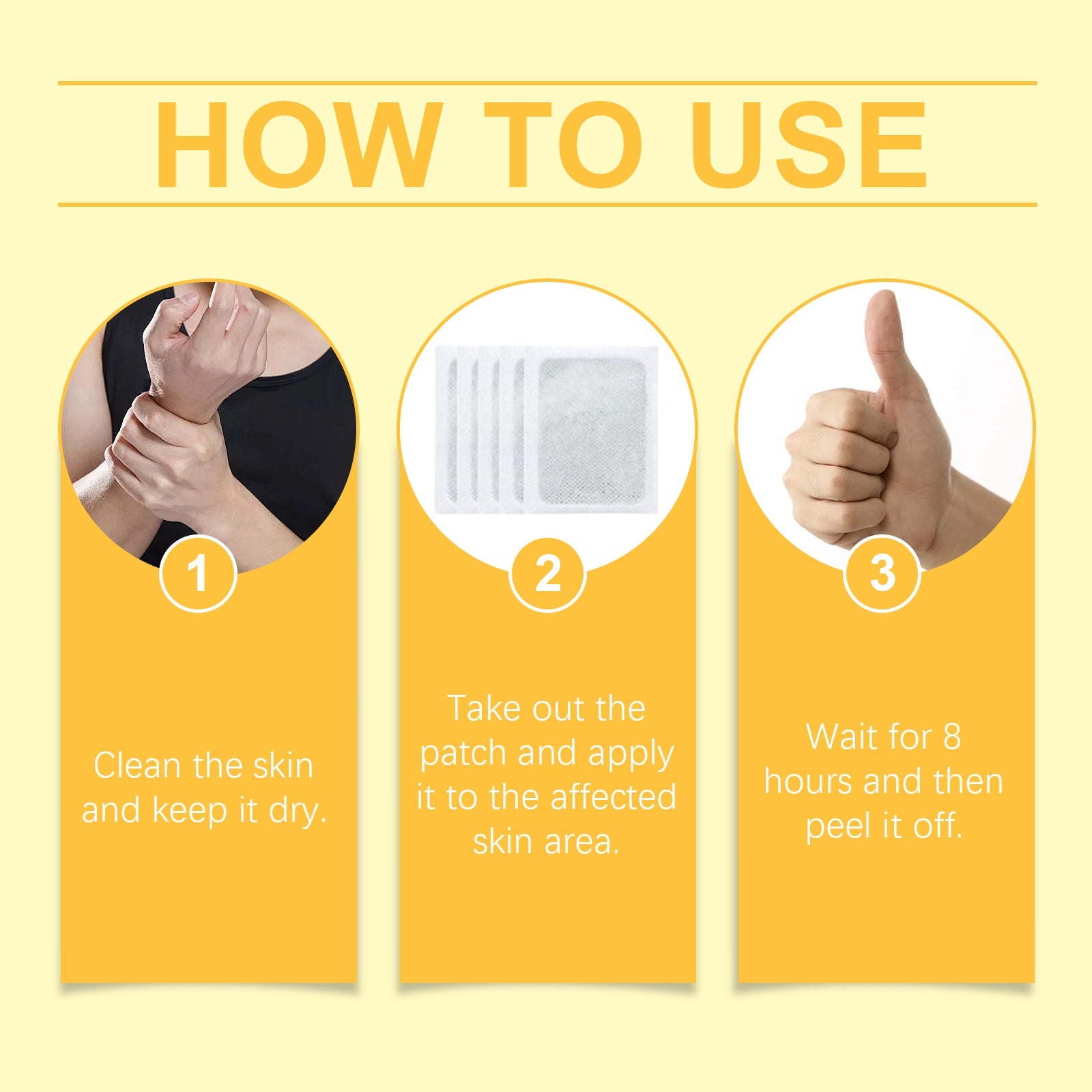 Bee Venom Joint Care Foot Stick Body Joint Care Flexible Patch For Joint Discomfort Relief