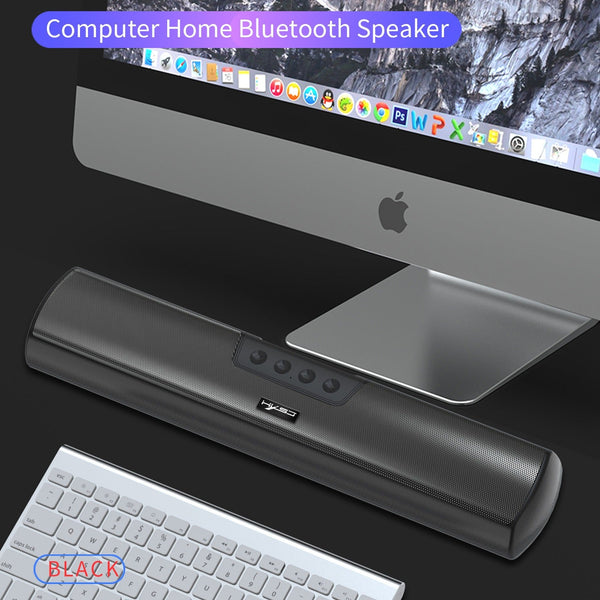 Q2 Bluetooth 5.0 Bluetooth speaker with 10W power and built-in 2200mAh battery long strip speaker