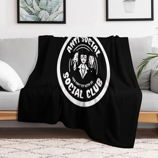 ANTI SOCIAL CLUB Comfort Throw Blanket