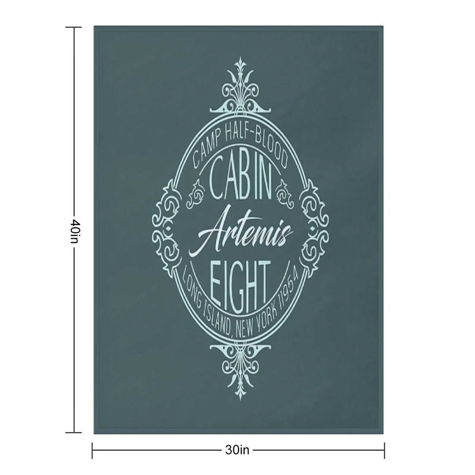 Artemis Cabin 8 Throw Blanket