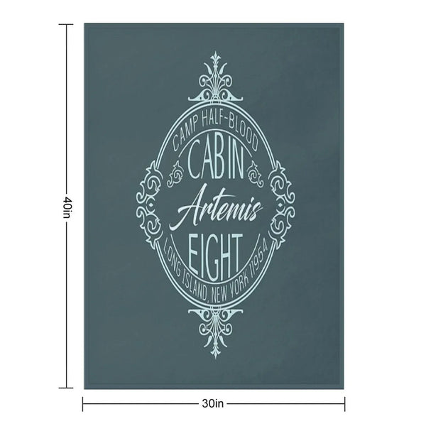 Artemis Cabin 8 Throw Blanket