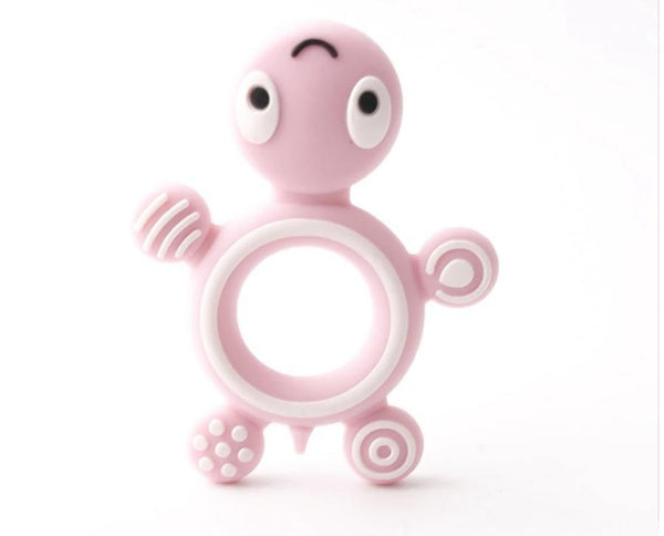 Baby Teether Silicone Rabbit Food Grade Bunny Teether Nursing Teething  Accessories Silicone Animal Teether For Kids and Baby