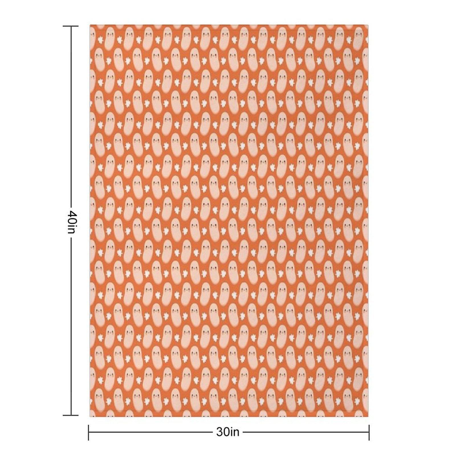 Baked Beans Farting Throw Blanket